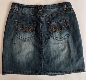 y2k Stylish Blue Denim Skirt