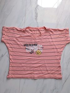 Striped Graphic T-Shirt