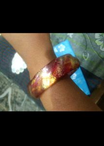 Unique Red & Gold Bangle