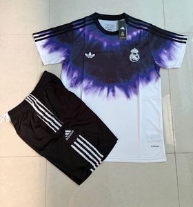 Real Madrid Purple Football Jersey Set | T-Shirt +