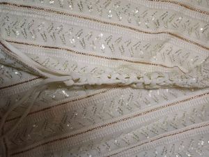 Elegant White Sequined Kurta