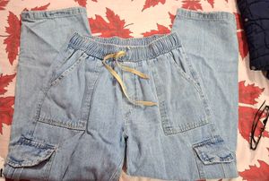 Denim Relaxed Fit Jeans/joggers