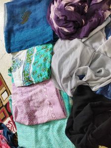 Assorted Dupattas - Vibrant Prints & Colors