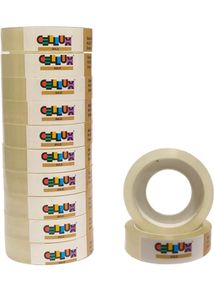 💥12 Rolls×2 Pack Gold Transparent Tape Refills