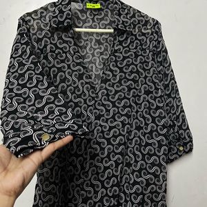Stylish Printed Women's Tunic Top