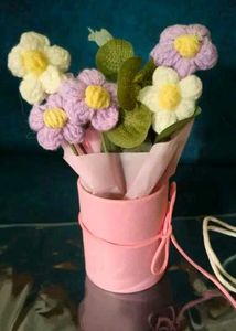 Handmade Crochet Flower Bouquet