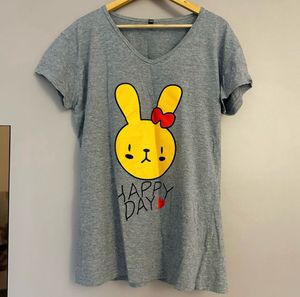 Cute Bunny Graphic T-Shirt