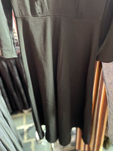 Femella Elegant Black Midi Dress