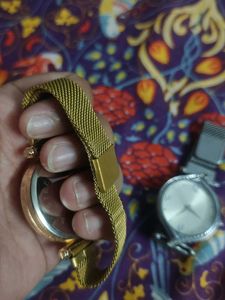 Elegant Women's Watch with Crystal Accents