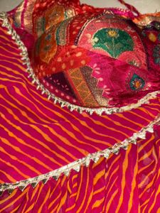 NAVRATRI LERIYA PRINT BLOUSE