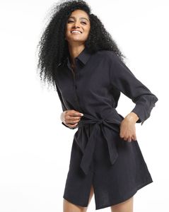 Shirt Dress with tie Belt