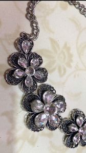 Beautiful flower necklace