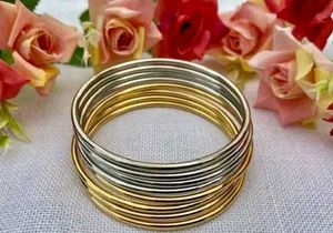 silver &amp; golden bangles