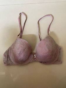 Lace &amp; Textured Padded Bras (Set of 2)
