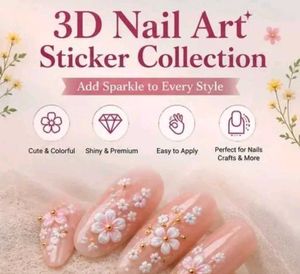15 Sheets Nail Art Stickers