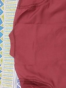 Embroidered Red Kurta