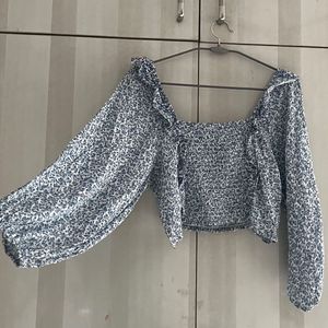 Square Neck Crop Top