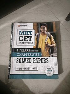 Arihant MHT CET Engineering Solved Papers