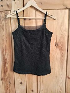 Elegant Black Tank Top