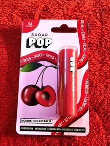 Sugar Pop Tinted Nourishing Lip Balm - Cherry