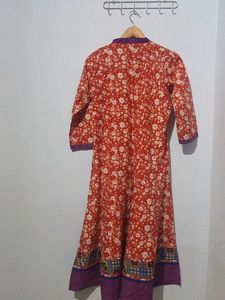 Floral Print Kurti Dress