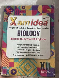 Xam idea Biology Class 12 Book 2023-24