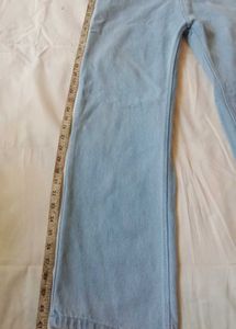 Light Wash Wide Leg Jeans