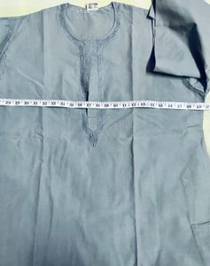 Men's Grey Kurta