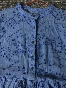 SKY BLUE BEAUTIFUL KURTA /DRESS.