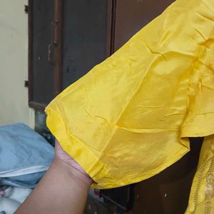 Elegant Yellow Kurta Set with Dupatta