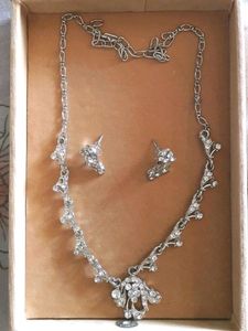 Silver Diamond Set