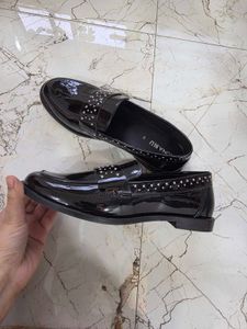 brand new Luna Blu Black Studded Loafers