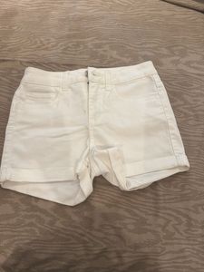 VERO MODA White Denim Shorts