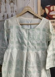 Embroidered Cotton Top