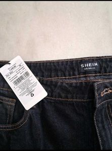 New Trendy Black Wide Leg Jeans