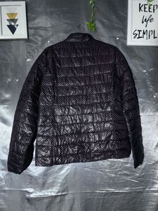 Stylish Polka Dot Puffer Jacket