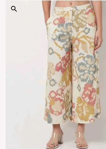 Boho Print Wide Leg Palazzo Pants