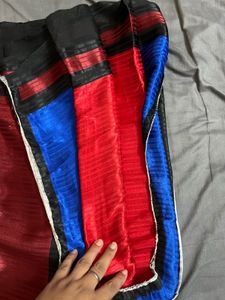 Elegant Striped Saree