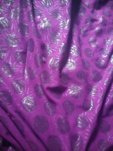 Beautiful Purple Embroidered Saree