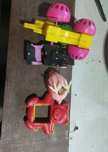 Vintage Toy Vehicles Set