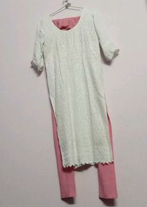 Kurti With Chudidar Pajama Set 😍