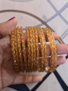 Golden Bangle Set