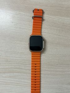 Smart Watch with Orange Band