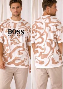 HUGO BOSS T-Shirt - Abstract Print