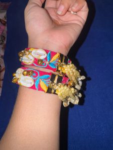 Cara Boho Seashell &amp; Bell Bangles