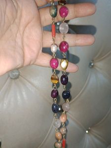 Navratan Long Gems Mala