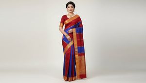 Colorful Silk Saree New Without Tag.