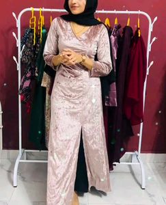 Elegant Velvet Maxi Dress