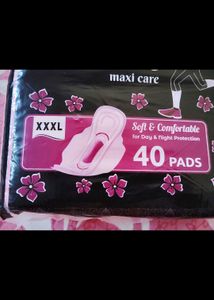 35.Soft &amp; secure maxi care Pads - 40 Count