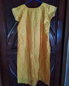 Yellow Festival Wear Kurta
